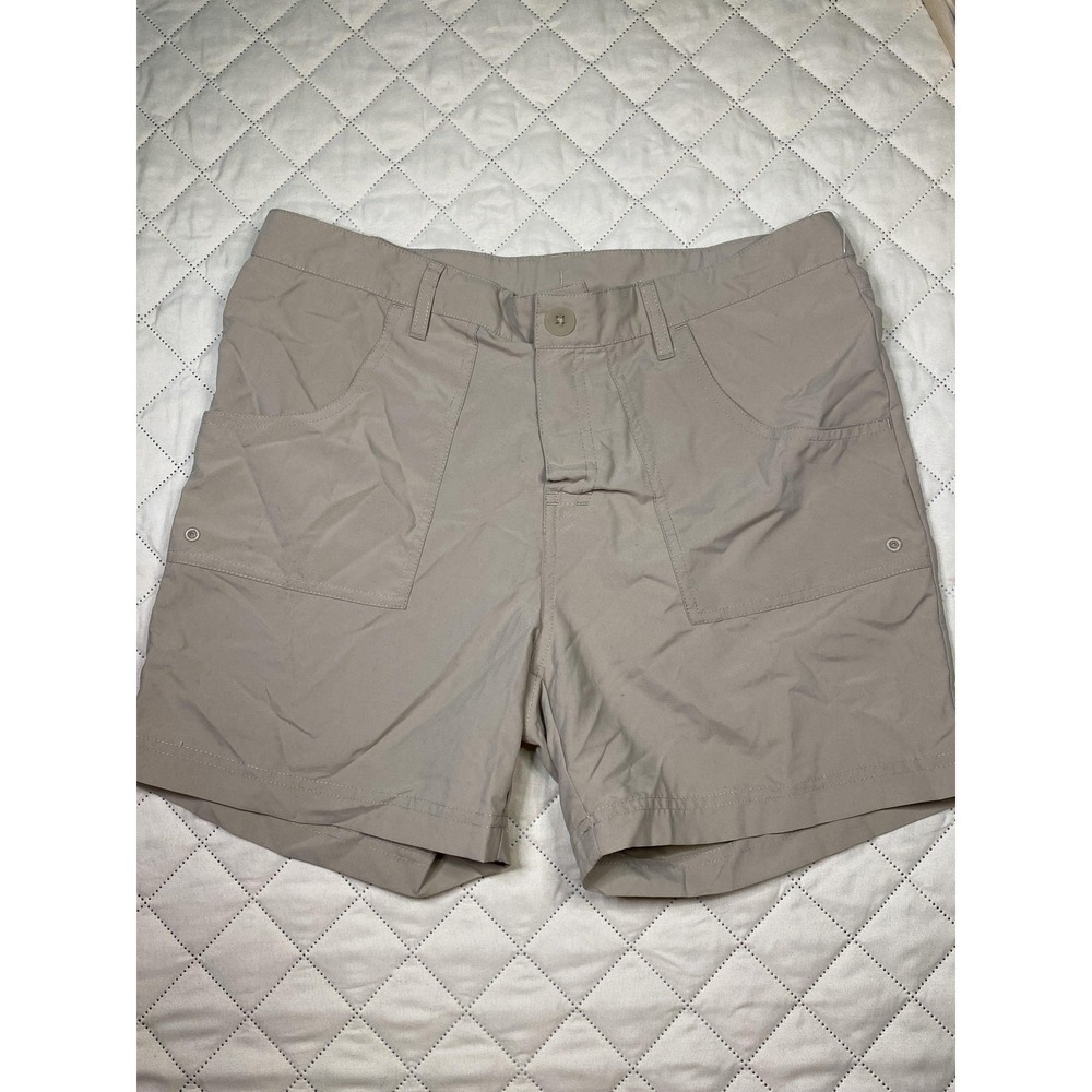 The North Face Shorts Girls XL Tan Outdoor Hiking Lightweight Pockets NWT
